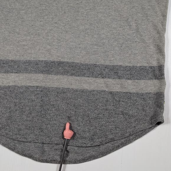 Smartwool Akamina Crew Neck Sweater Women’s M Gray Pocket Stripe Merino Wool - Picture 5 of 15